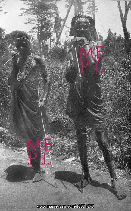 : Two Nandi men, East Africa : Two Nandi men, East Africa