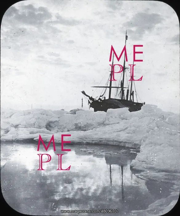 : Nansen's Fram, ice-bound (1894) : Nansen's Fram, ice-bound (1894)