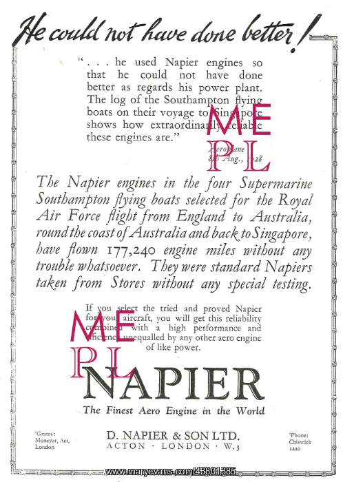  : Napier Aero Engines