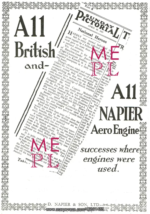  : Napier Aero Engines