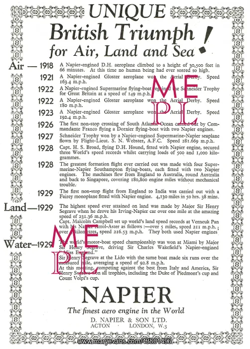  : Napier Aero Engines