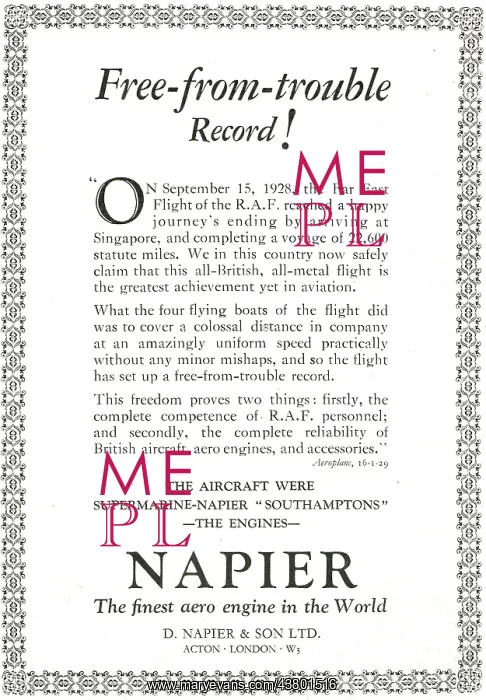  : Napier Aero Engines