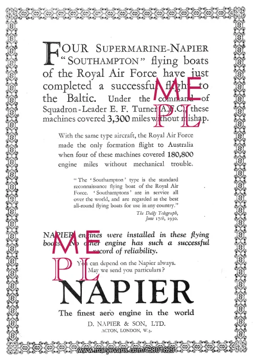  : Napier Aero Engines