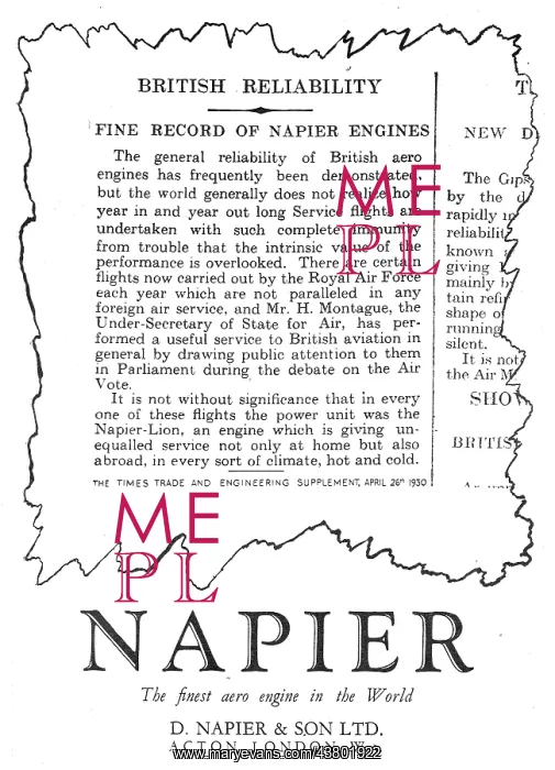  : Napier Aero Engines