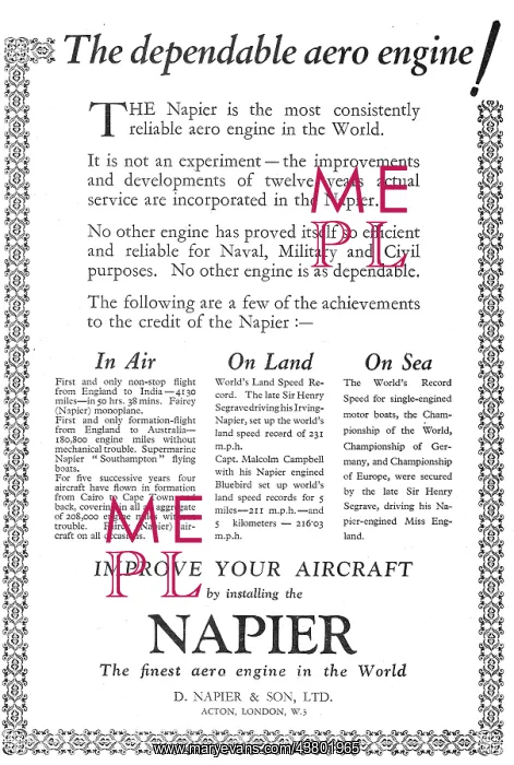  : Napier Aero Engines