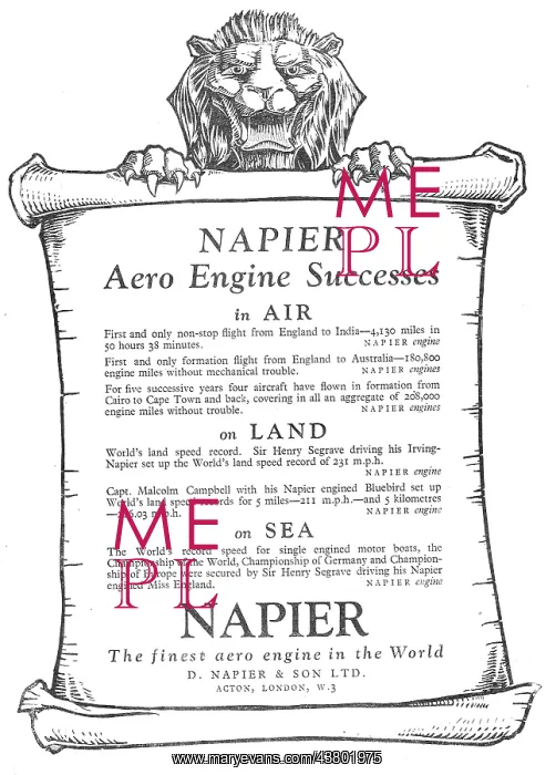  : Napier Aero Engines