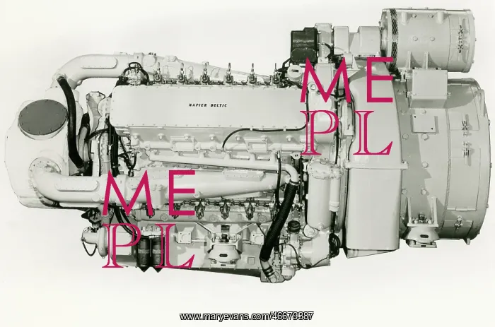  : Napier Deltic 9 cylinder industrial engine