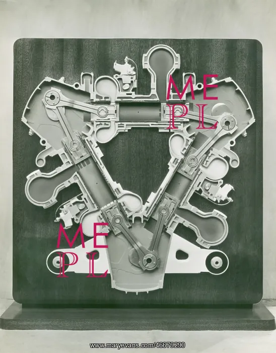  : Napier Deltic engine, cross section