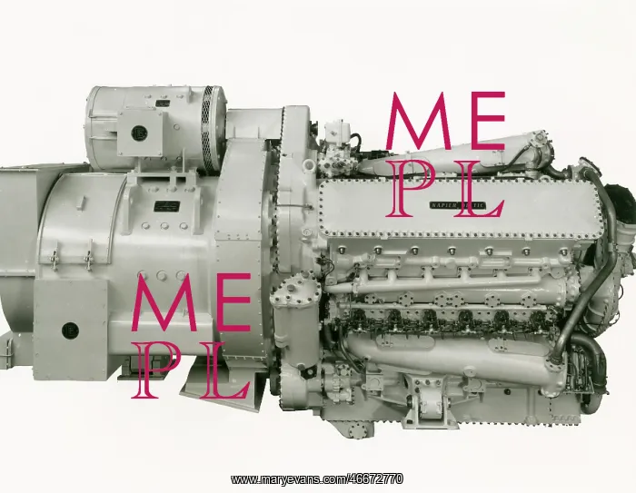  : Napier Deltic rail traction diesel engine