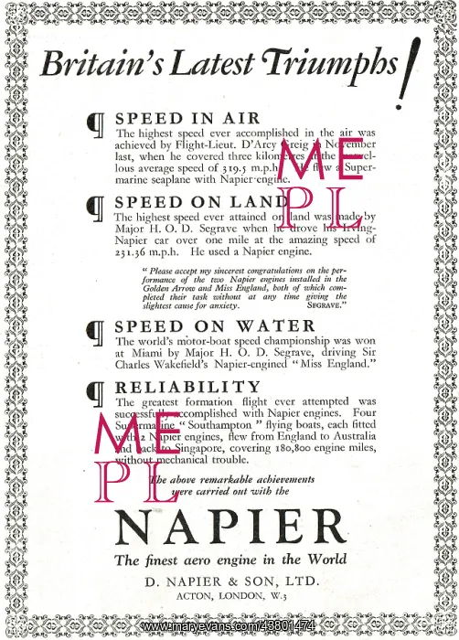  : Napier Engines