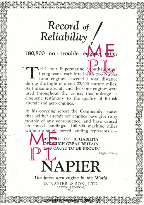 : Napier Lion Aero Engine : Napier Lion Aero Engine
