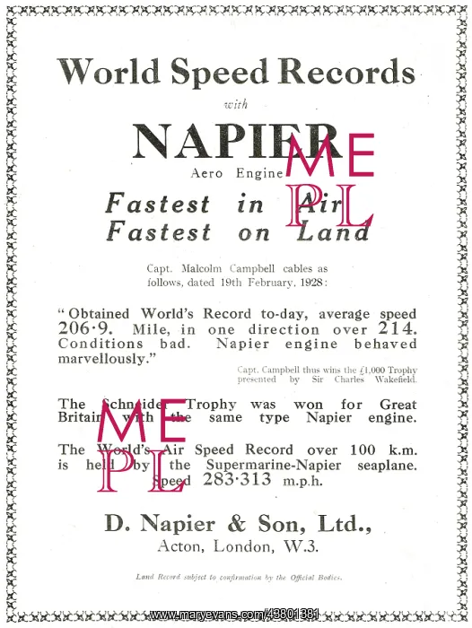 : Napier Lion Aero Engines : Napier Lion Aero Engines