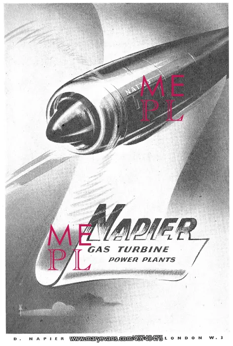 : Napier NAIAD Aero Engines : Napier NAIAD Aero Engines