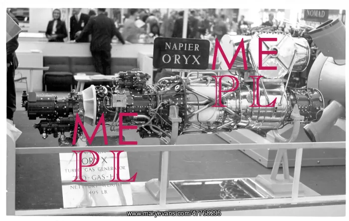 : Napier Oryx gas generator turbine engine : Napier Oryx gas generator turbine engine