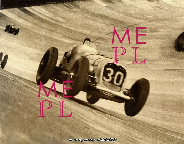 : Napier-Railton racing car driven at Brooklands : Napier-Railton racing car driven at Brooklands