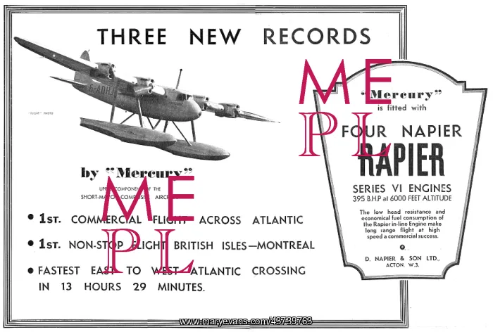 : Napier Rapier Aero Engine 1938 : Napier Rapier Aero Engine 1938