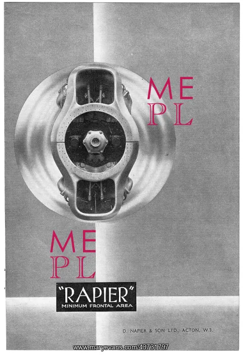 : Napier Rapier Aero Engine : Napier Rapier Aero Engine