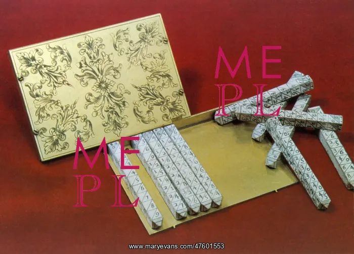 : Napier's Bones (Abacus) : Napier's Bones (Abacus)