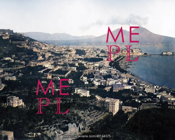 : Naples and Mount Vesuvius, Italy : Naples and Mount Vesuvius, Italy