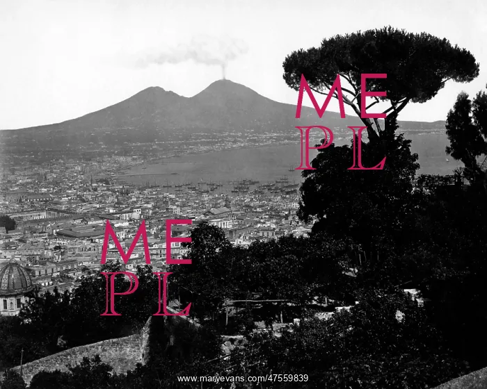 : Naples and Vesuvius, Italy : Naples and Vesuvius, Italy