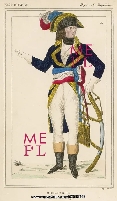 : NAPOLEON BONAPARTE (1769 - 1821), French Emperor dressed as General-in-Chief : NAPOLEON BONAPARTE (1769 - 1821), French Emperor dressed as General-in-Chief
