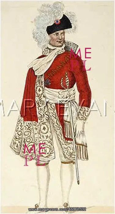 : NAPOLEON BONAPARTE (1769 - 1821), French Emperor dressed in full ceremonial costume : NAPOLEON BONAPARTE (1769 - 1821), French Emperor dressed in full ceremonial costume
