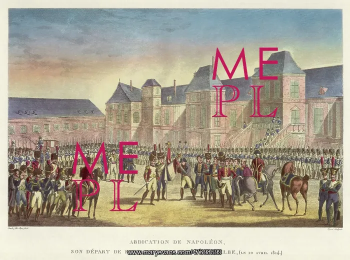 : NAPOLEON ABDICATES : NAPOLEON ABDICATES