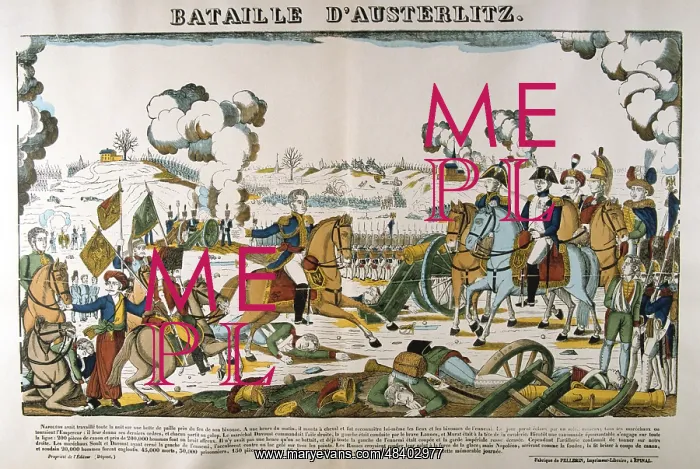 : Napoleon at the Battle of Austerlitz (Bitva u : Napoleon at the Battle of Austerlitz (Bitva u