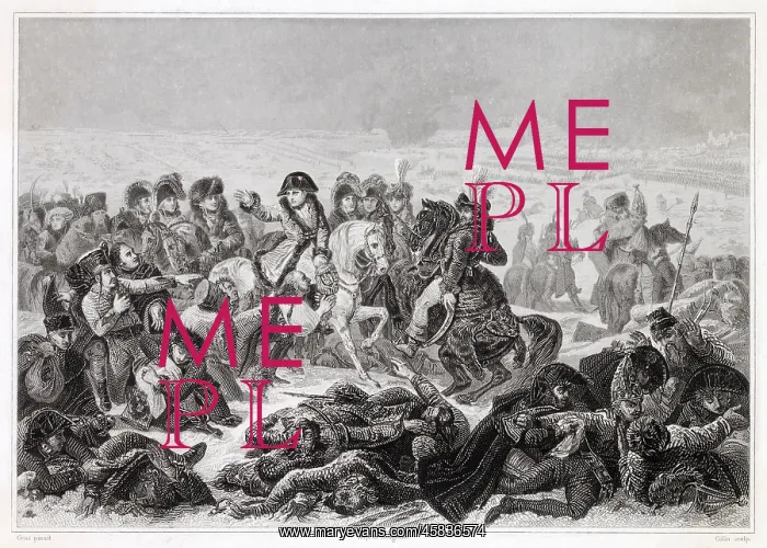 : Napoleon at Battle of Eylau : Napoleon at Battle of Eylau
