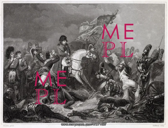 : Napoleon at the Battle of Waterloo : Napoleon at the Battle of Waterloo
