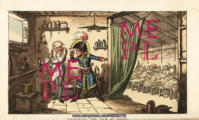 : Napoleon Bonaparte ordering the poisoning : Napoleon Bonaparte ordering the poisoning
