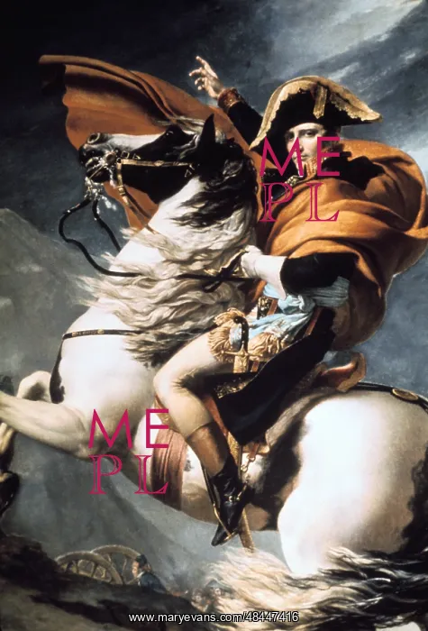 : Napoleon Crossing the Alps, detail, circa 1800. Creator: : Napoleon Crossing the Alps, detail, circa 1800. Creator: