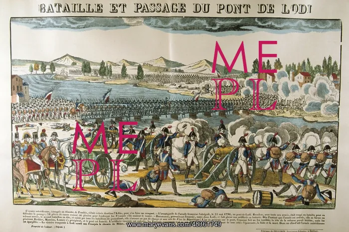 : Napoleon directing the French artillery during : Napoleon directing the French artillery during