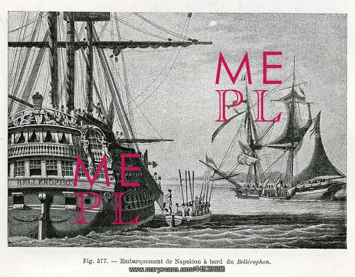  : Napoleon Embarking On The Bellerophon