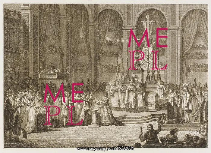 : NAPOLEON II BAPTISED : NAPOLEON II BAPTISED
