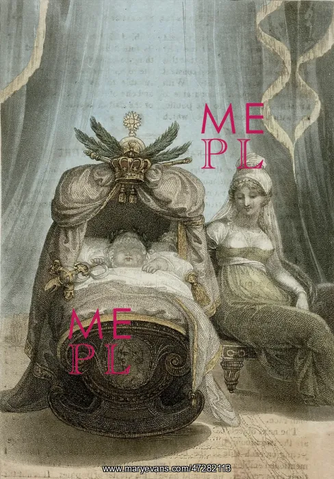 : NAPOLEON II IN CRADLE : NAPOLEON II IN CRADLE