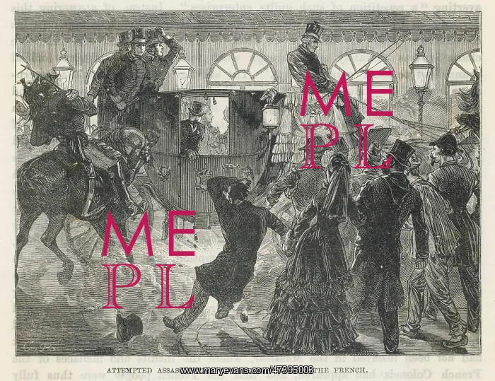 : NAPOLEON III ATTACKED : NAPOLEON III ATTACKED