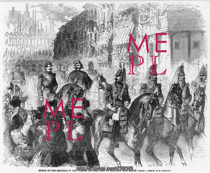 : NAPOLEON III IN MILANO : NAPOLEON III IN MILANO