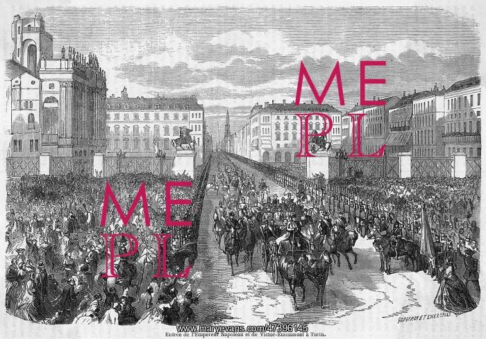 : NAPOLEON III IN TORINO : NAPOLEON III IN TORINO