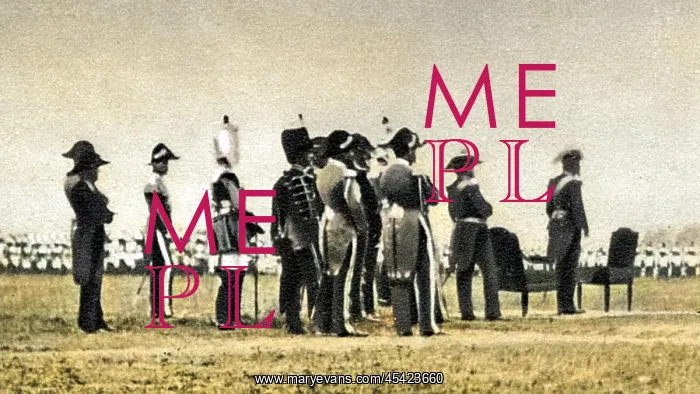 : NAPOLEON III AND TROOPS : NAPOLEON III AND TROOPS