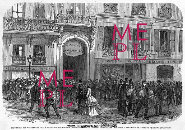 : Napoleon III's speech reported : Napoleon III's speech reported