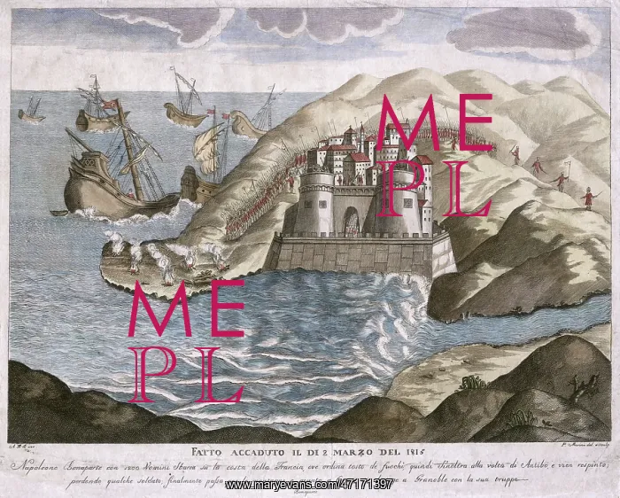  : NAPOLEON LANDS ANTIBES