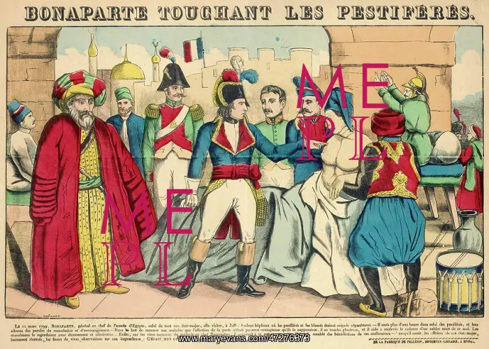 : NAPOLEON AND LEPERS : NAPOLEON AND LEPERS