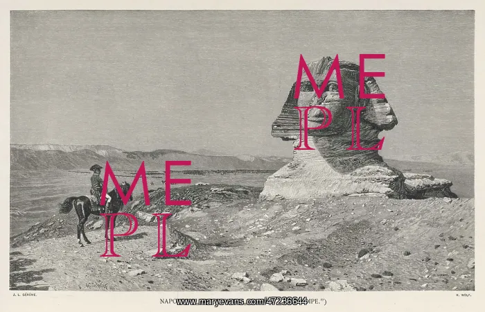: NAPOLEON AND SPHINX : NAPOLEON AND SPHINX