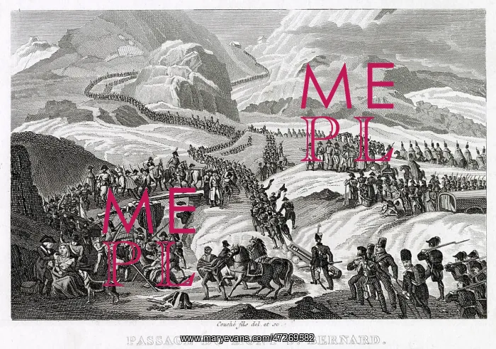 : NAPOLEON AT ST BERNARD : NAPOLEON AT ST BERNARD