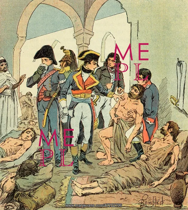 : NAPOLEON VISITS HOSPITAL : NAPOLEON VISITS HOSPITAL