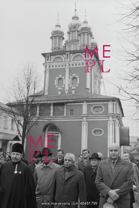 : Narayan Dutt Tiwari visiting USSR : Narayan Dutt Tiwari visiting USSR