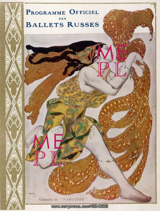  : Narcisse - Cover - Bakst