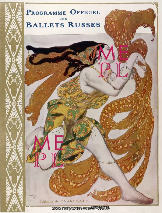  : Narcisse - Cover - Bakst