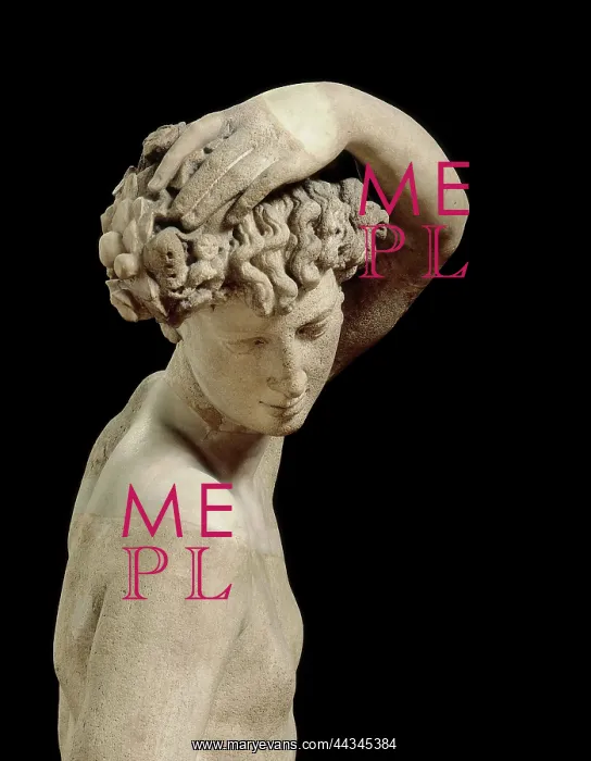 : Narcissus, detail, statue by Benvenuto : Narcissus, detail, statue by Benvenuto